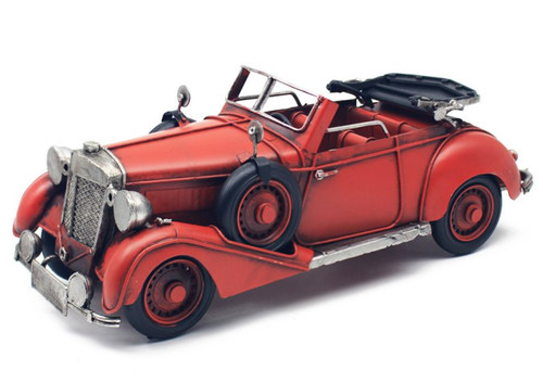 Red car tin - tin, model