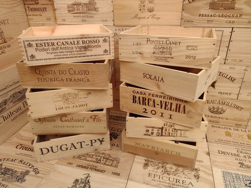 Wooden wine box crate 4 - wine,