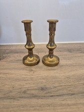 Vintage Miniature Brass Candle