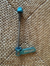 Ringle Twister Titanium Retro Mountain Bike Front Skewer Quick Release MTB Blue