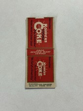 Koppers Coke Fuel Diamond Quality Chicago Illinois Matchbook Cover 458
