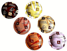 NESPRESSO PRO PODS X 60 CAPSULES 10 X 6 FLAVOURS BIANCO NOCCIOLA CARAMELLO 01/26