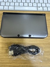 Nintendo 3DS XL Handheld Console - Black & Silver with USB charging Cable