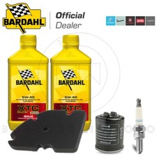 Service Kit Oil Bardahl Xtc C60 5W40 Piaggio Mp3 Ie Mic 300 Year 2010 > 2011