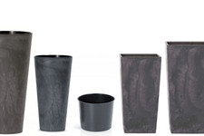 Square Tall Plant Pots Round