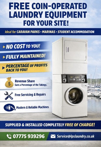 Commercial washing machine and - washing,