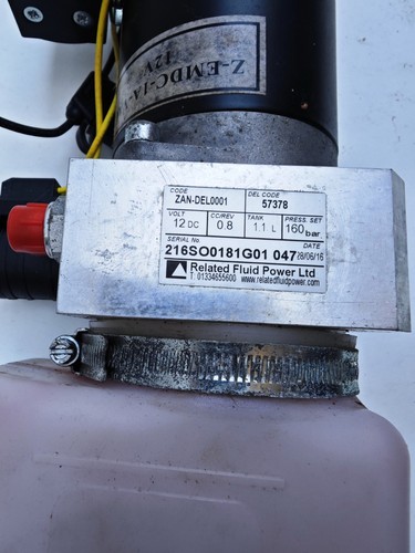 Tail lift hydraulic pump - tail,