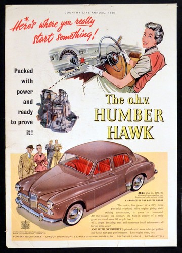 Humber hawk motor - humber,