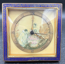Swiss art deco enamel - deco, enamel-border
