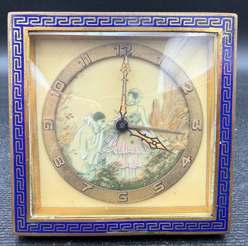 Swiss art deco - deco, enamel-border