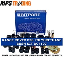 Range Rover P38 Black Polyurethane Suspension Bush Set DC7107