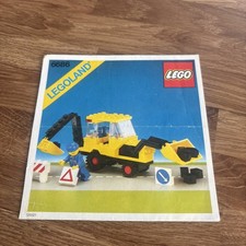 Lego 6686 Backhoe Instructions