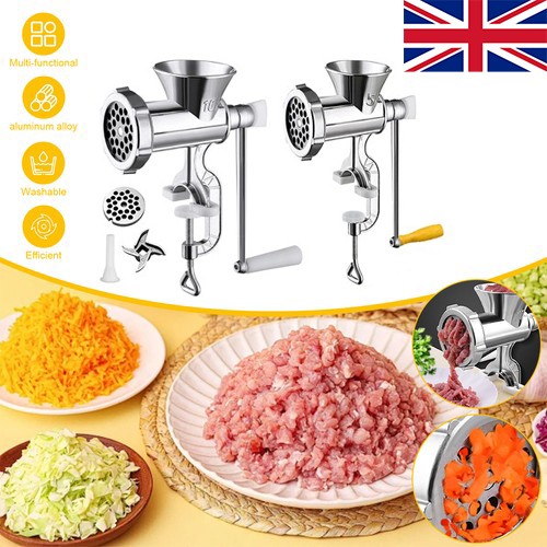Cast iron manual meat grinder - cast,