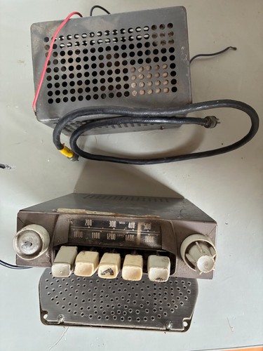 Classic vintage car radio - car,