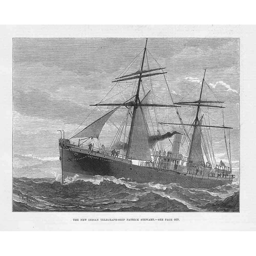 The indian telegraph ship - indian,