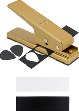 Guitar Pick Maker, Card Cutter, Plectrum Maker,Own Guitar Pick DIY, GOLD