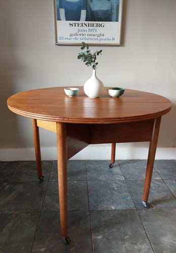 Danish teak drop leaf - teak,