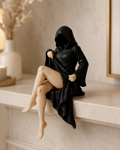 Grim reaper shelf - reaper, sitter