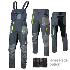 HQ WORK BIB & BRACE or TROUSERS Overalls Painters Decorators Pants__SLIM STRECH