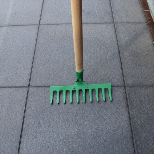 Small garden rake for raking - garden,