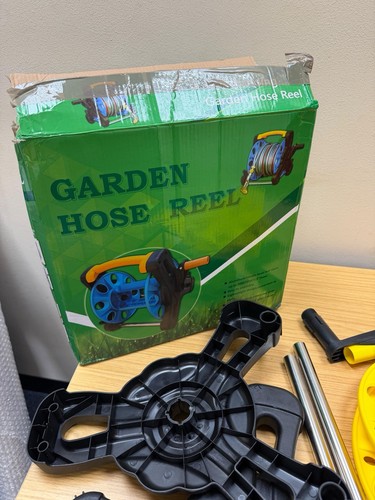 Garden hose reel cart - reel, with