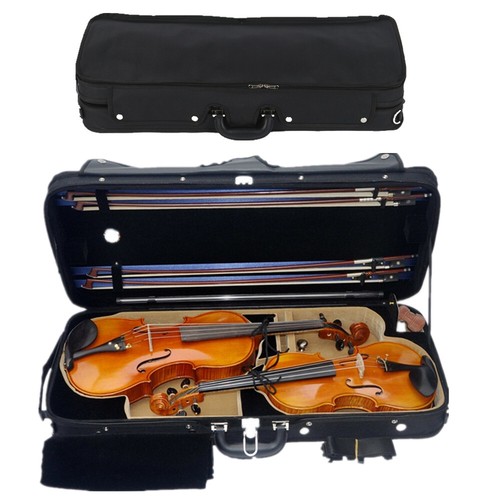 Double violin viola case - viola,