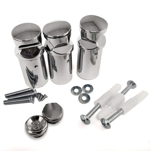 Chrome wall brackets for - chrome,