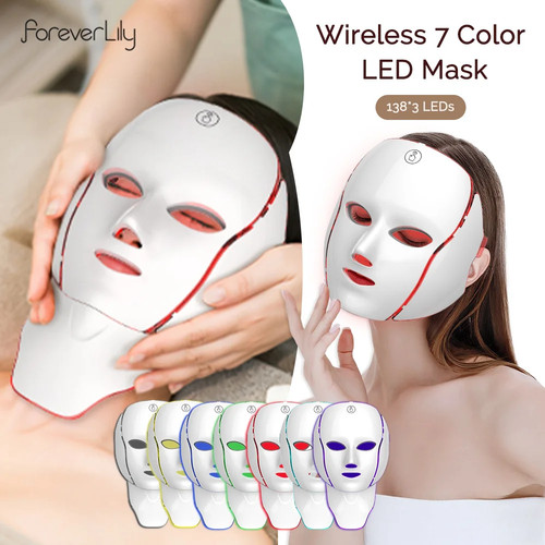 Led beauty mask for skin - for,