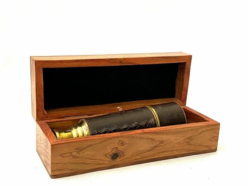 Brass nautical telescope - brass,