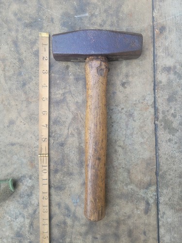 Vintage lump hammer - ,