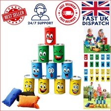 Multicolor Tin Can Alley Game