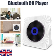 Portable CD Player with Bluetooth AUX USB Plus FM Radio Plus Remote Control UK
