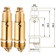 Advanced Click Clack Clicker Spring for Basin Sink Bath Waste Easy Up Plug Bolt