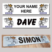 Scania Svempa Griffin Lorry Truck Trucker Windscreen SHOW PLATE Name Sign - MTP
