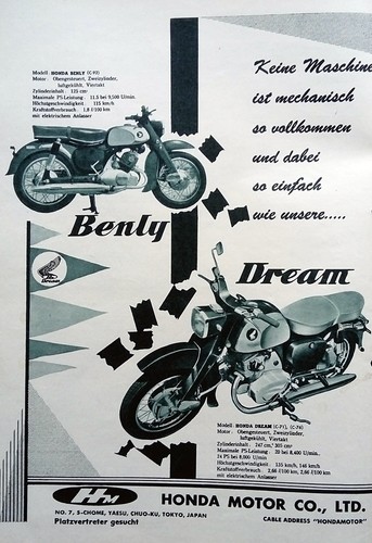 1959 honda benly - 1959,
