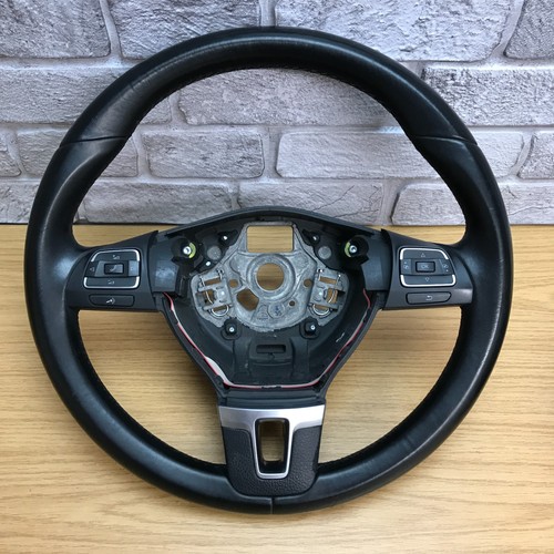 Genuine black leather - genuine, vw