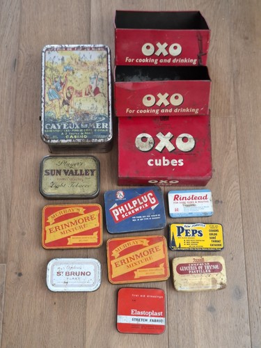 Vintage tins job - vintage, .