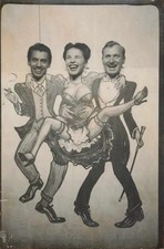 Vintage Risque Showgirl