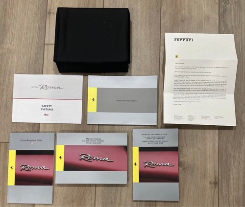Ferrari roma owners manual - ferrari,