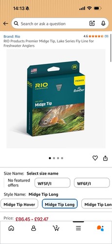 Fly fishing rio wf5f - fishing, wf5f/1