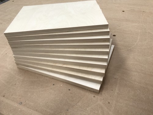 Birch faced poplar plywood