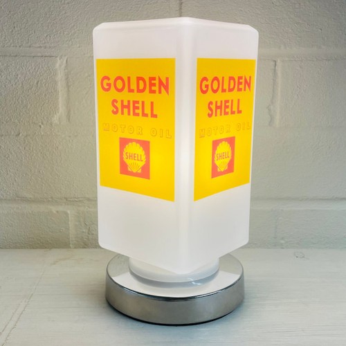 Shell golden oil - oil, square