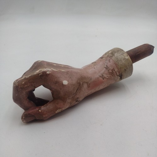 Antique wooden mannequin - antique,