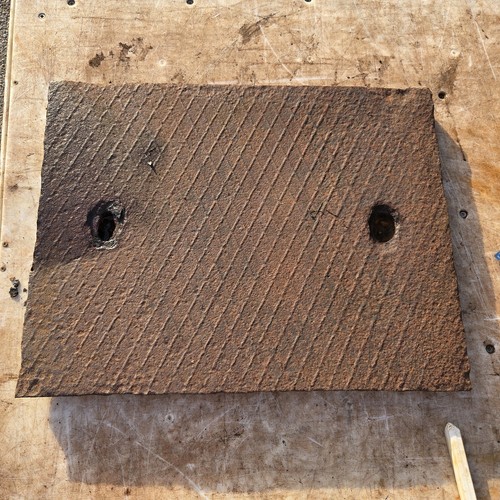 Galvanised manhole cover 660mm - galvanised,