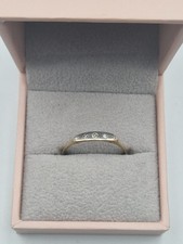 edwardian 18ct yellow gold Diamond ring Size S