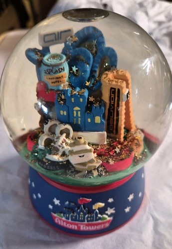 Alton towers resort snow globe - alton,