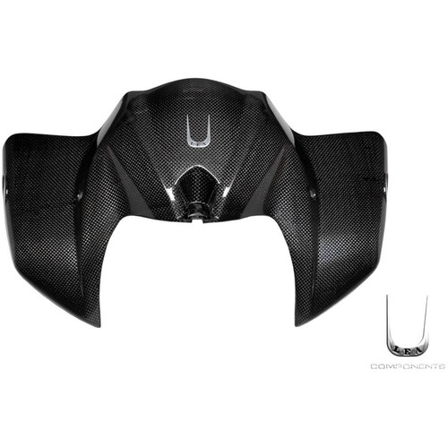 Polished carbon fiber tank - polished,