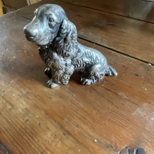 Cocker spaniel orniment - spaniel, cast