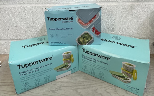 Tupperware freezer mates - 3x,