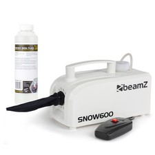 BeamZ SNOW600 Snow Machine - Ultimate Artificial Snow Maker for Parties